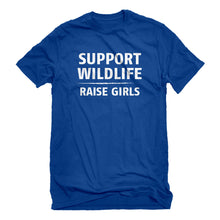 Mens Support Wildlife Raise Girls Unisex T-shirt