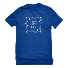 Mens Lets Get Lit Unisex T-shirt