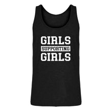 Mens Girls Supporting Girls Jersey Tank Top