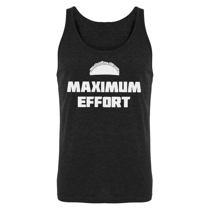 Tank Maximum Effort Taco Mens Jersey Tank Top