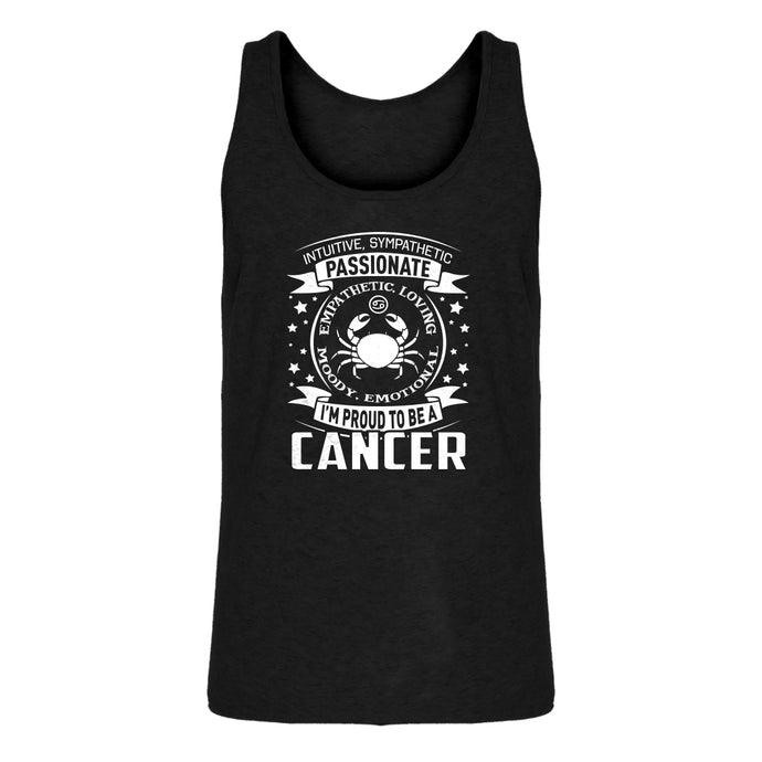 Tank Cancer Astrology Zodiac Sign Mens Jersey Tank Top