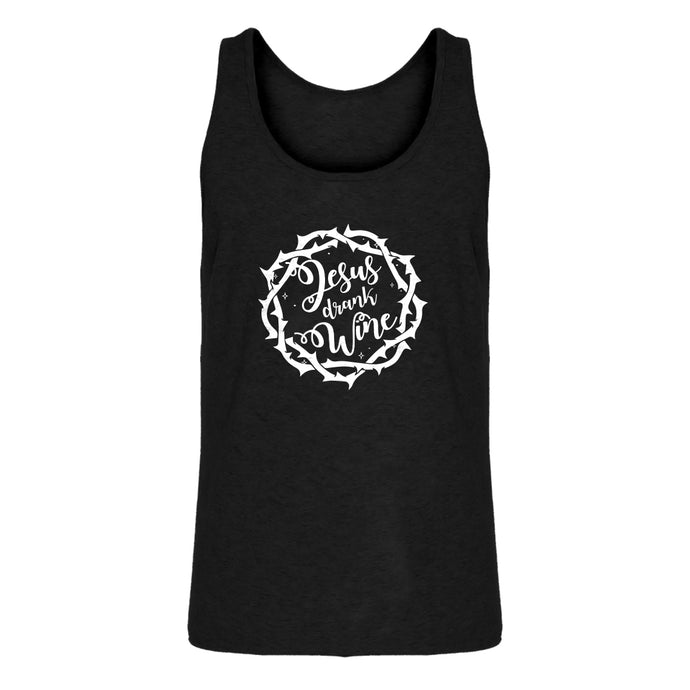 Tank Jesus Drank Wine Mens Jersey Tank Top