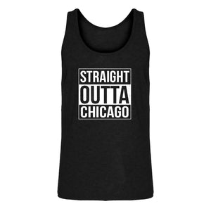 Mens Straight Outta Chicago Jersey Tank Top