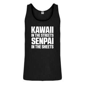 Tank Kawaii in the Streets Mens Jersey Tank Top