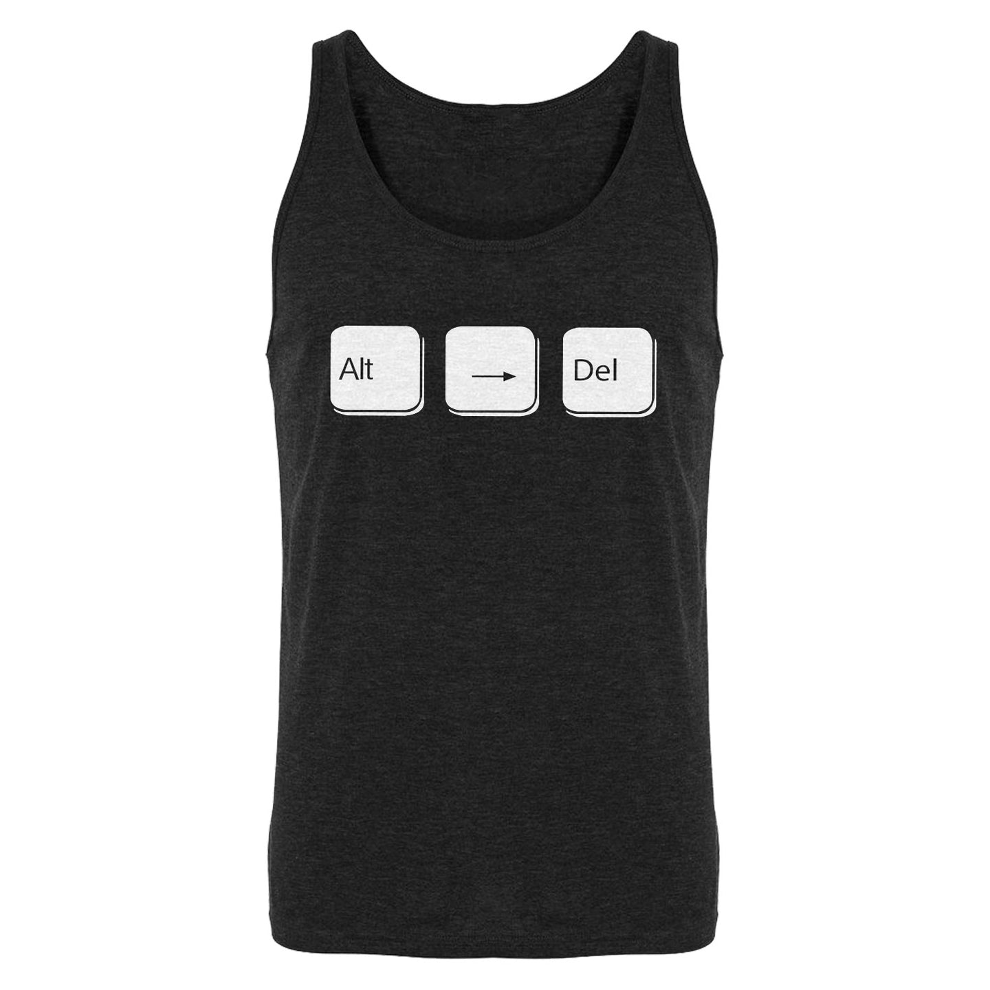 Alt Right Delete Mens Sleeveless Tank Top