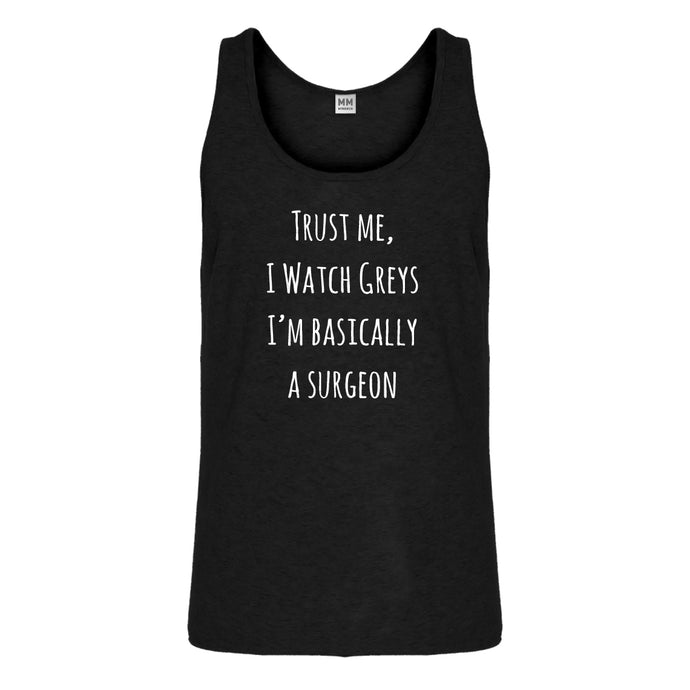 Tank Trust Me, I Watch Greys Mens Jersey Tank Top