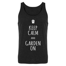 Tank Keep Calm and Garden On Mens Jersey Tank Top