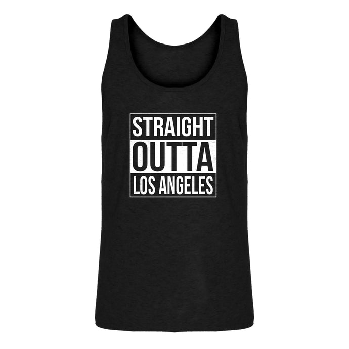 Mens Straight Outta Los Angeles Jersey Tank Top