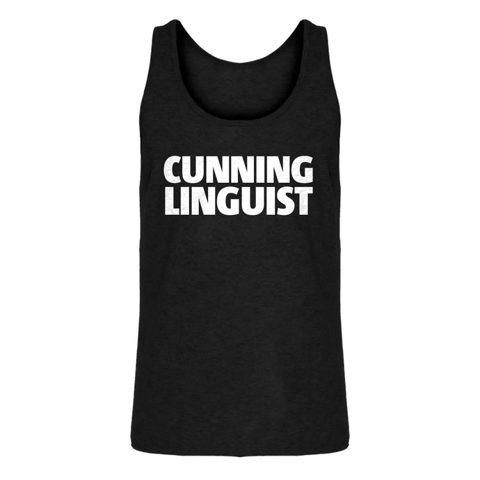 Tank Cunning Linguist Mens Jersey Tank Top