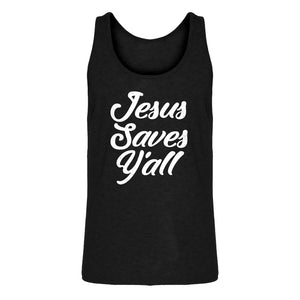 Mens Jesus Saves Yall Jersey Tank Top