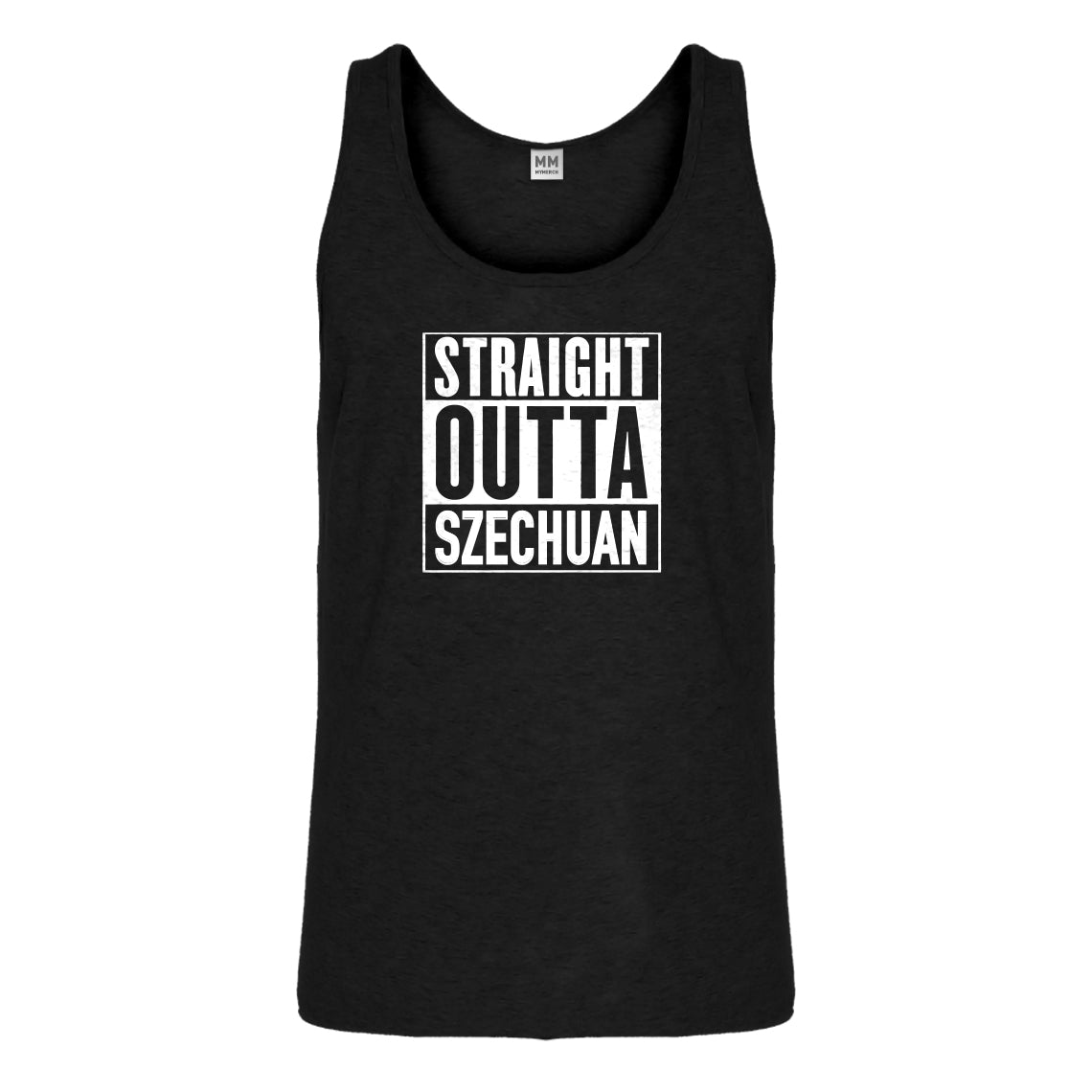 Tank Straight Outta Szechuan Mens Jersey Tank Top