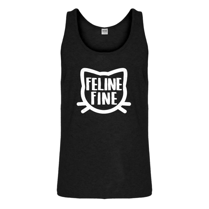 Tank Feline Fine Mens Jersey Tank Top