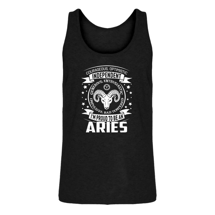 Tank Aries Astrology Zodiac Sign Mens Jersey Tank Top