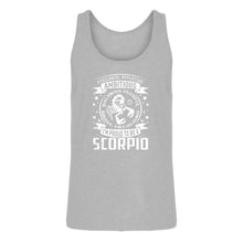 Mens Scorpio Astrology Zodiac Sign Jersey Tank Top