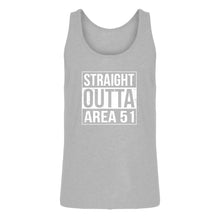 Mens Straight Outta Area 51 Jersey Tank Top