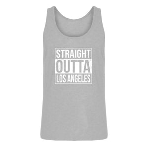 Mens Straight Outta Los Angeles Jersey Tank Top