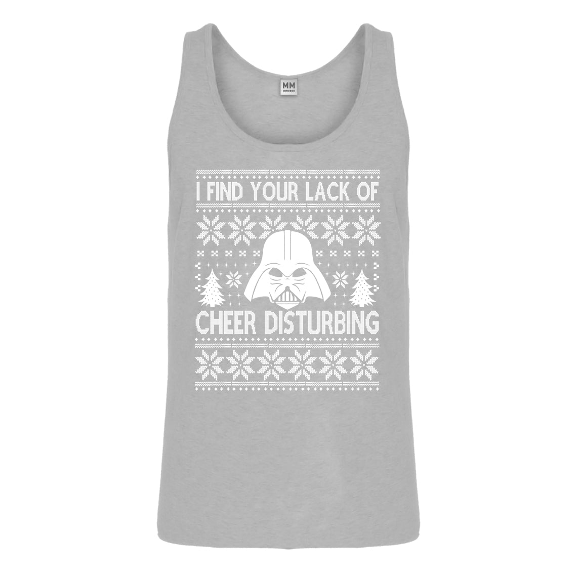 Tank I Find Your Lack of Cheer Disturbing Mens Jersey Tank Top