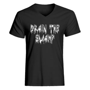 Mens Drain the Swamp Vneck T-shirt