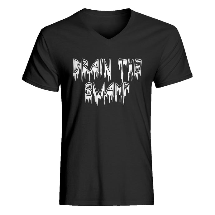 Mens Drain the Swamp Vneck T-shirt