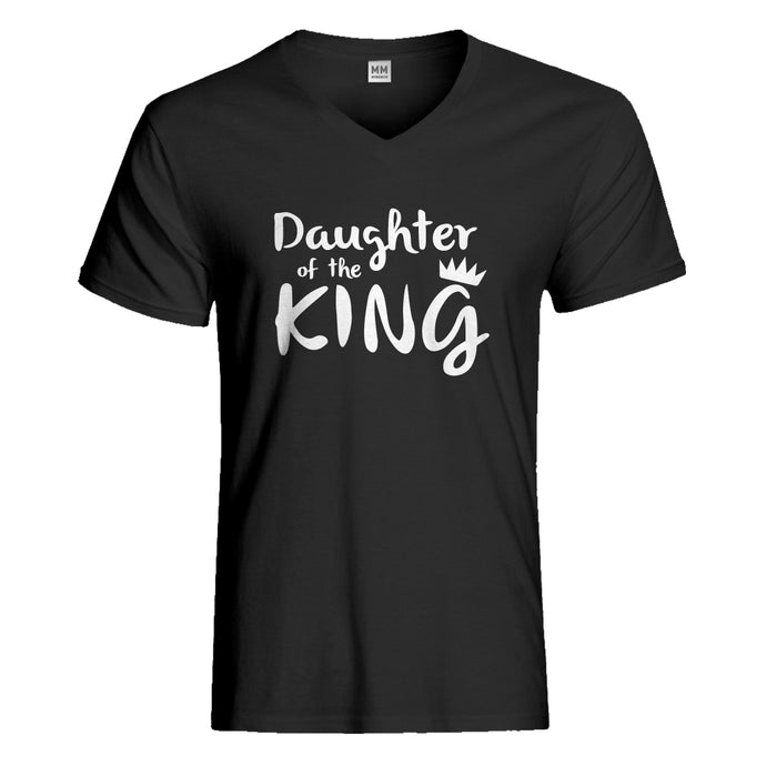 Mens Daughter of the King Vneck T-shirt