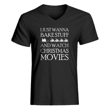 Mens Bake Stuff, Christmas Movies V-Neck T-shirt