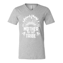 Mens Mother of the Tribe Vneck T-shirt