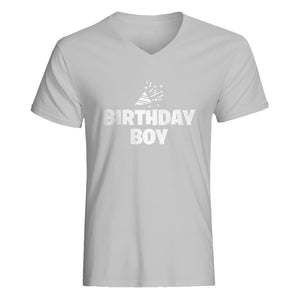 Mens Birthday Boy V-Neck T-shirt