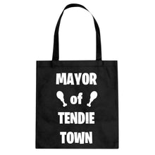 Mayor of Tendie Town Cotton Canvas Tote Bag