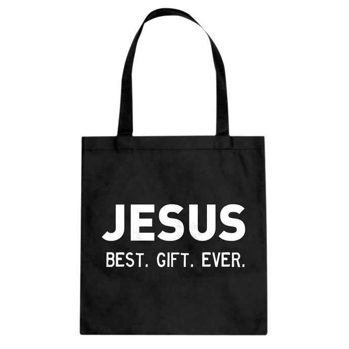 Jesus, Best. Gift. Ever. Cotton Canvas Tote Bag