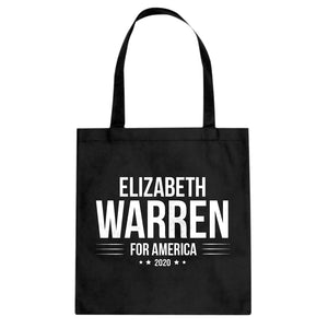 ELIZABETH WARREN for President 2020 Cotton Canvas Tote Bag