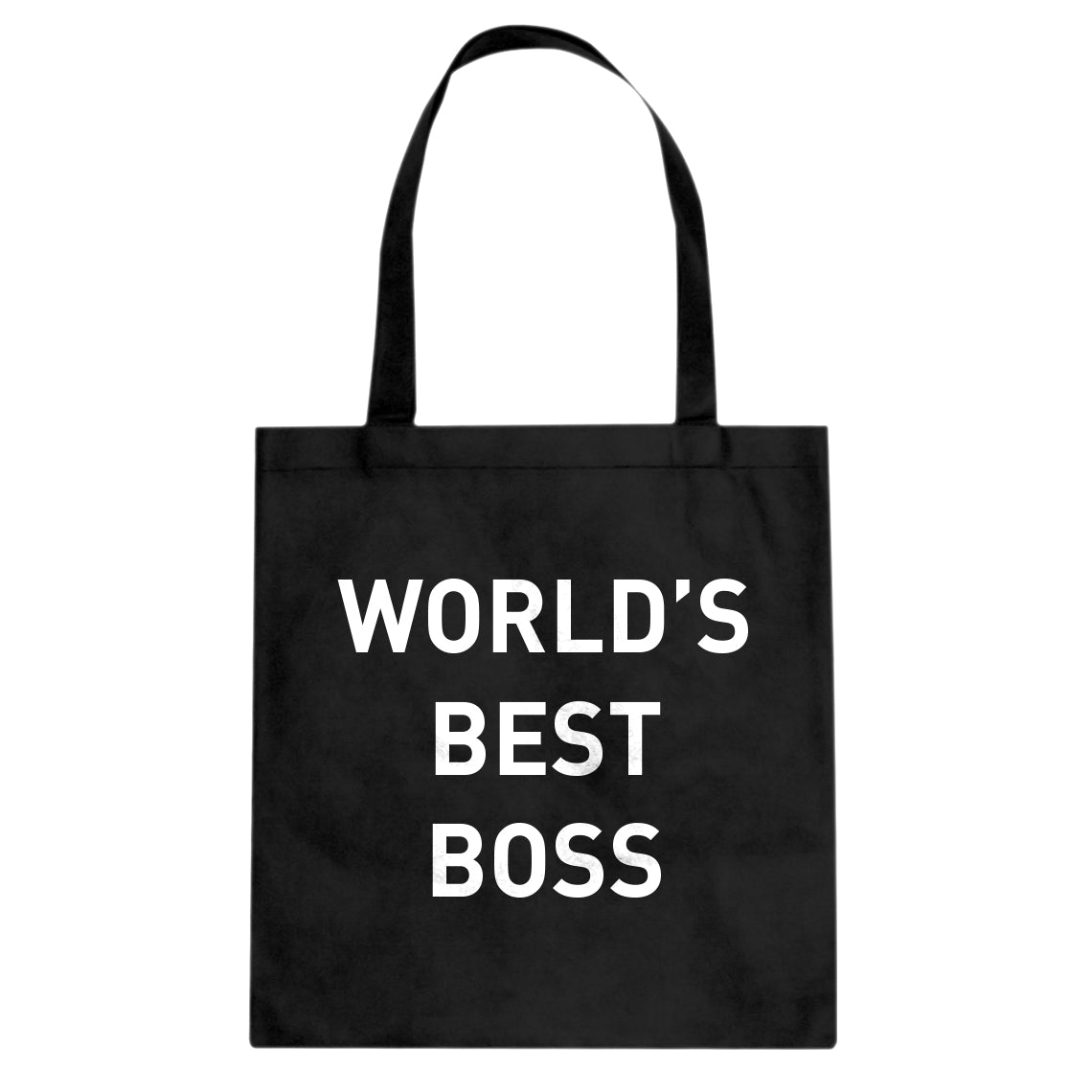 World's Best Boss Cotton Canvas Tote Bag