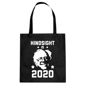 Hindsight is 2020 Bernie Sanders Cotton Canvas Tote Bag