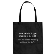 Tote 10 Types of People Canvas Tote Bag