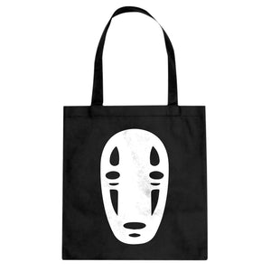 No Face Cotton Canvas Tote Bag