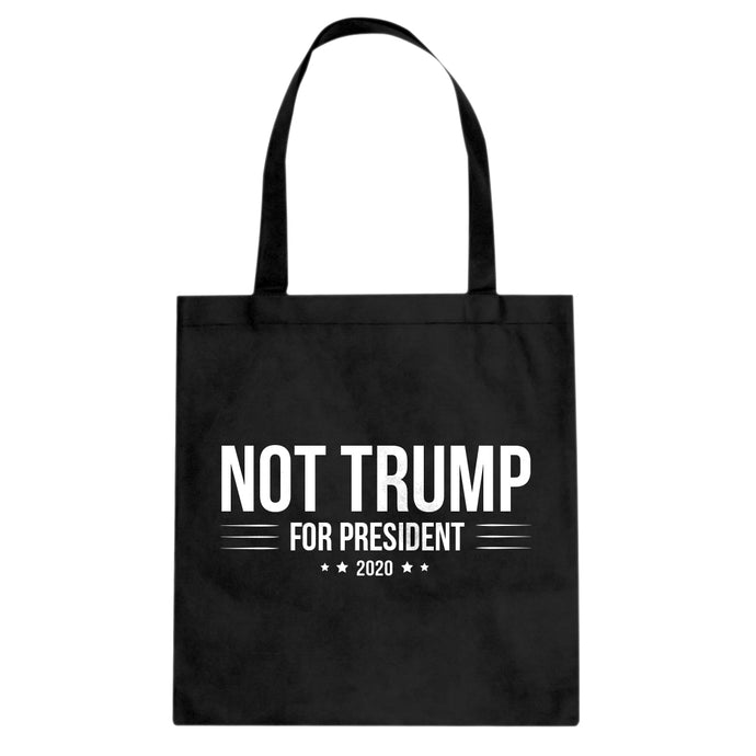 NOT TRUMP for President 2020 Cotton Canvas Tote Bag