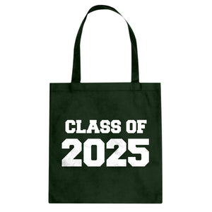 Class of 2025 Cotton Canvas Tote Bag