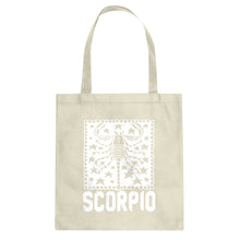 Tote Scorpio Zodiac Astrology Canvas Tote Bag