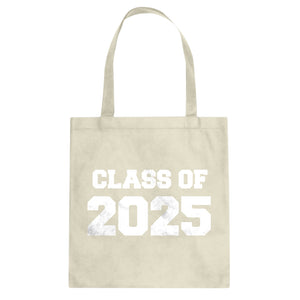 Class of 2025 Cotton Canvas Tote Bag