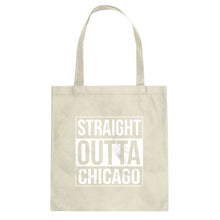 Straight Outta Chicago Cotton Canvas Tote Bag