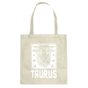 Tote Taurus Zodiac Astrology Canvas Tote Bag