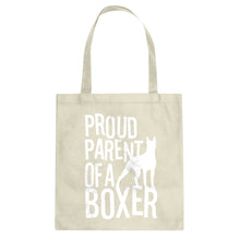 Tote Proud Boxer Parent Canvas Tote Bag