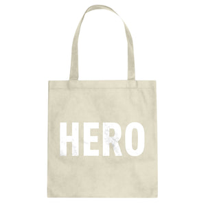 Hero Cotton Canvas Tote Bag