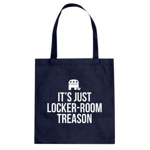 Locker-Room Treason Cotton Canvas Tote Bag