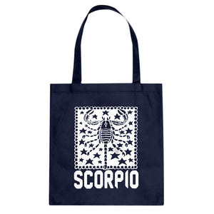 Tote Scorpio Zodiac Astrology Canvas Tote Bag