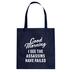 Tote Good Morning Canvas Tote Bag