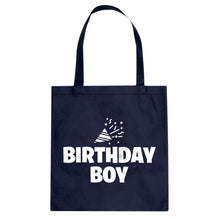 Birthday Boy Cotton Canvas Tote Bag