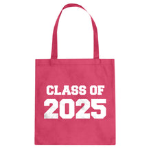 Class of 2025 Cotton Canvas Tote Bag