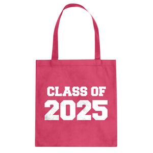 Class of 2025 Cotton Canvas Tote Bag