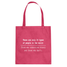 Tote 10 Types of People Canvas Tote Bag