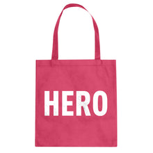 Hero Cotton Canvas Tote Bag